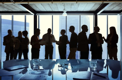 group-business-talking-meeting shadows of people talking business